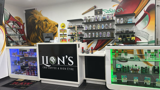 🦁 Bienvenue chez Lion’s Coffee : Le CBD bien-être à portée de main